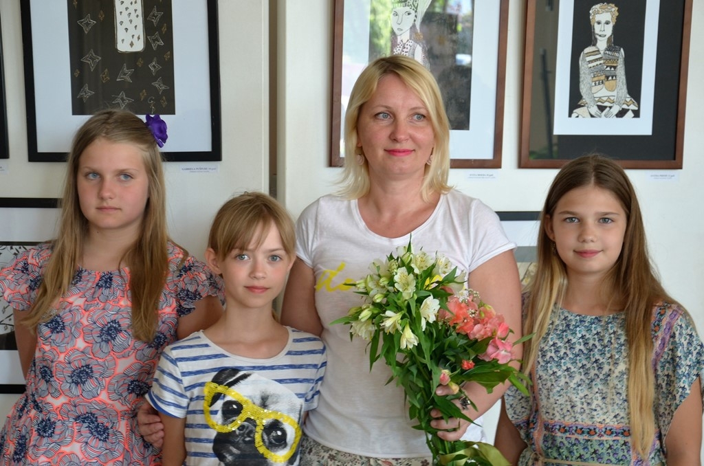 Mārupes mākslas studijas izstādes “Dimanti” atklāšana, 31.05.2016.