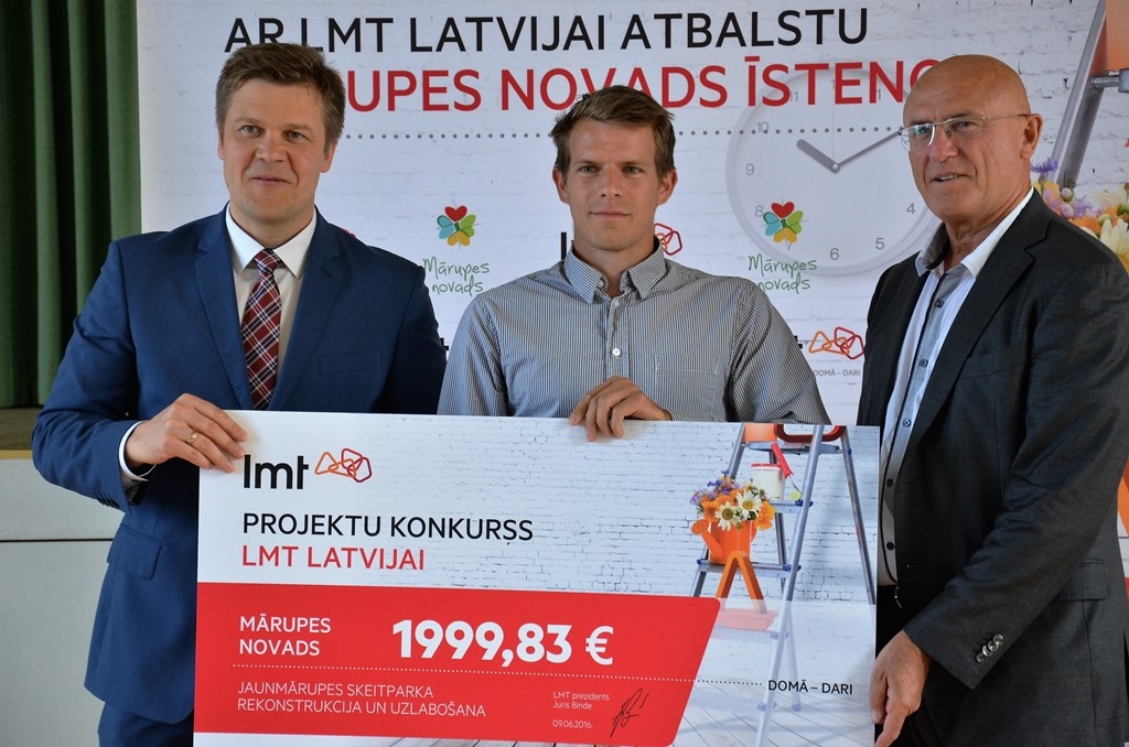 LMT projektu konkursa noslēguma pasākums Mārupē 09.06.2016.