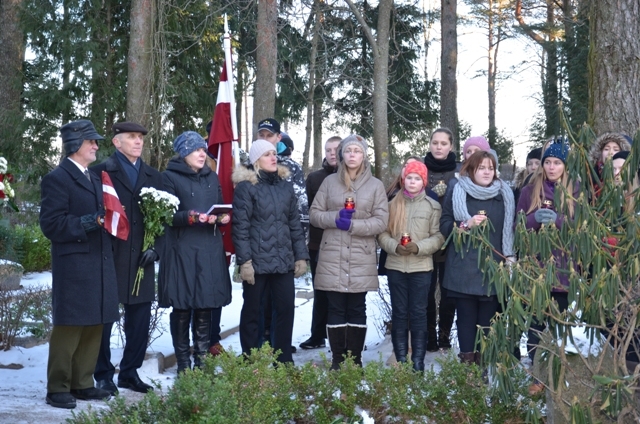 Barikāžu atcere Mārupē, 16.01. un 18.01.2014.