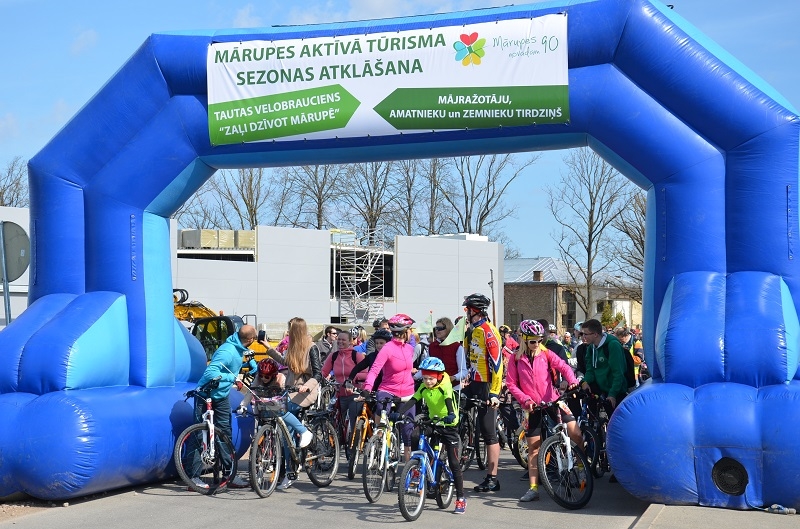Tautas velobrauciens “Zaļi dzīvot Mārupē!”, 04.05.2015.