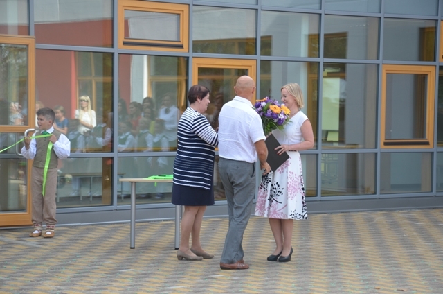 Mārupes pamatskolas jaunās piebūves atklāšana, 31.08.2015.
