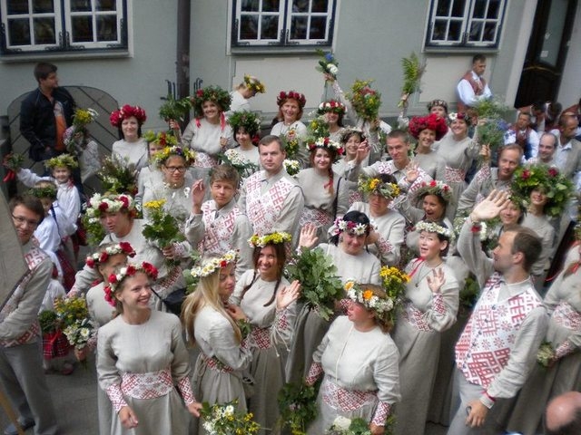 Mārupes novads Dziesmu un deju svētku gājienā, 07.07.2013.
