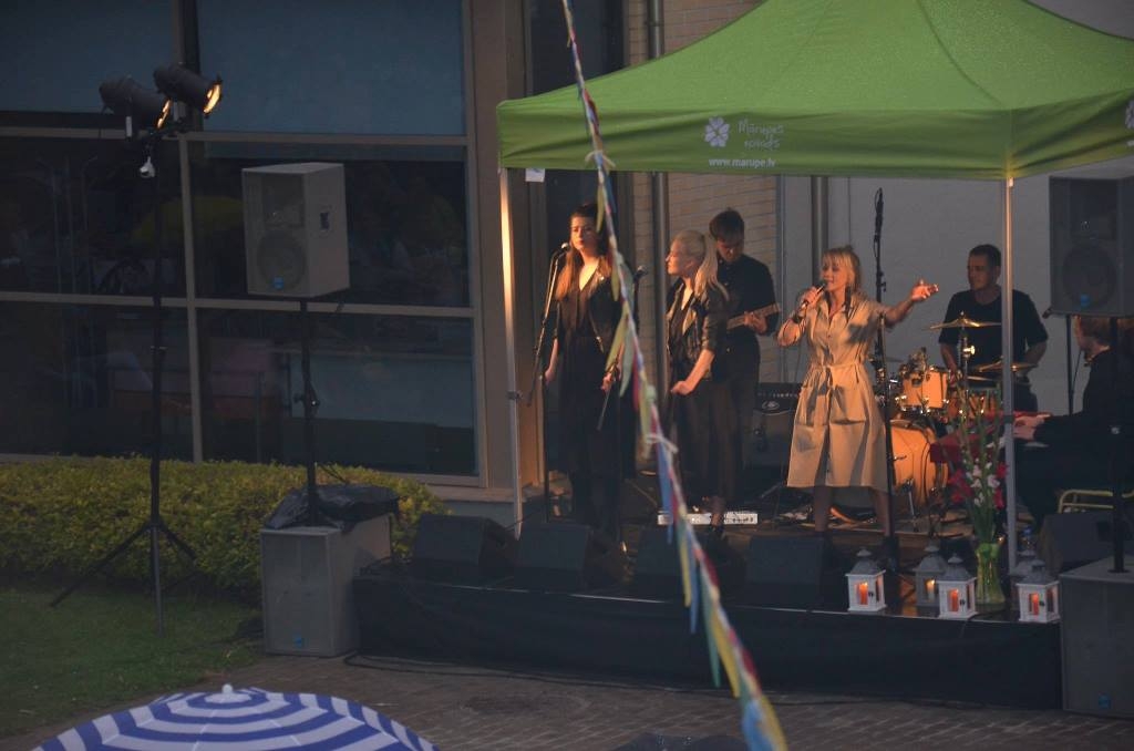 Brīvdabas kino atklāšanas svētki Mārupē, 03.08.2017.