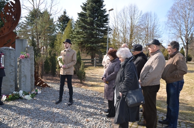 Totalitārā režīma upuru piemiņas diena Mārupē, 25.03.2015.