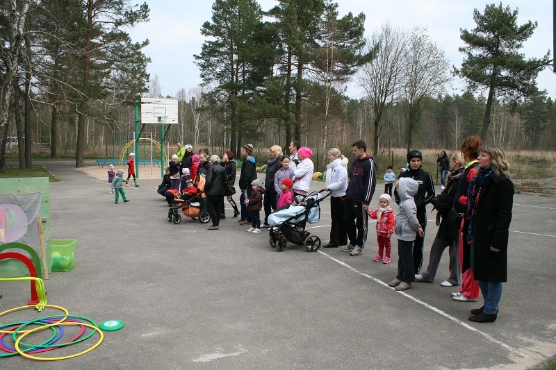 Ģimeņu sporta diena Skultē, 25.04.2015.