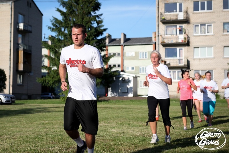 Ghetto Games fitnesa treniņš Tīrainē, 01.06.2015.