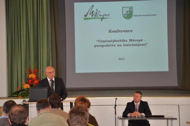 Konference “Uzņēmējdarbība Mārupē – perspektīva un izaicinājumi”