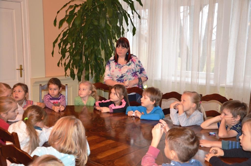 Mārupes PII “Zeltrīti” Ekoskolu Rīcības dienu ietvaros viesojas Domē 06.11.2015.