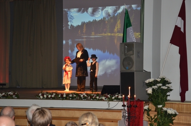 Svētku sarīkojums – koncerts Latvijas 95 gadu dzimšanas dienai, 15.11.2013.