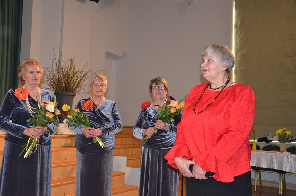 Senioru ansambļa “Pīlādzis” 10 gadu jubileja, 01.04.2017.