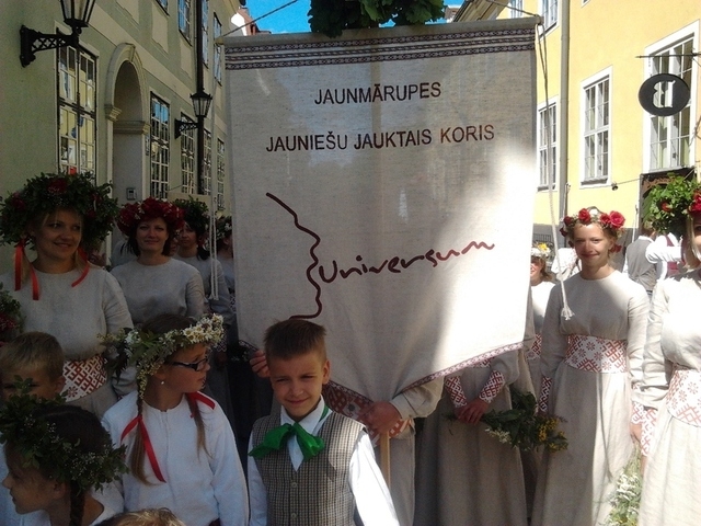Mārupes novads Dziesmu un deju svētku gājienā, 07.07.2013.