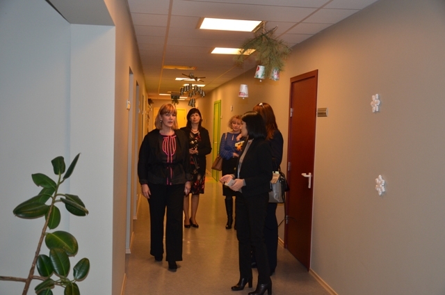 Kirgizstānas izglītības un zinātnes ministres vizīte Mārupē, 08.01.2015.