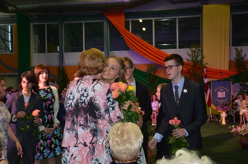 Absolventi Mārupes vidusskolā, 12.06.2015.