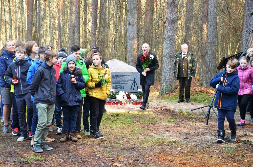 Lāčplēša diena – Atceres brīdis Jaunmārupē 11.11.2015.