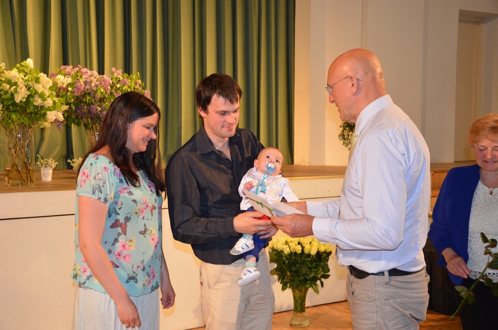 Jaundzimušo sveikšanas pasākums “Esmu mazais mārupietis”, 21.05.2016.