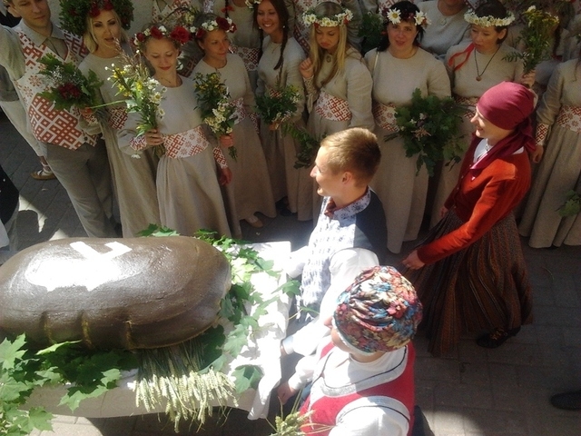 Mārupes novads Dziesmu un deju svētku gājienā, 07.07.2013.
