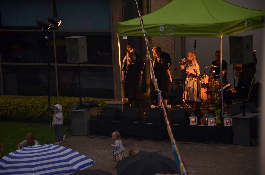 Brīvdabas kino atklāšanas svētki Mārupē, 03.08.2017.
