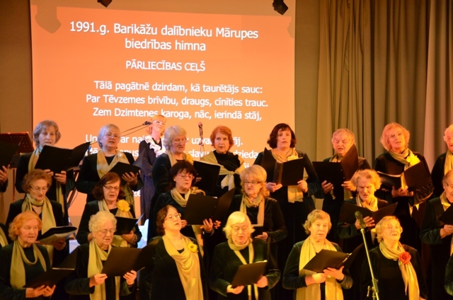 Barikāžu atcere Mārupē, 16.01. un 18.01.2014.