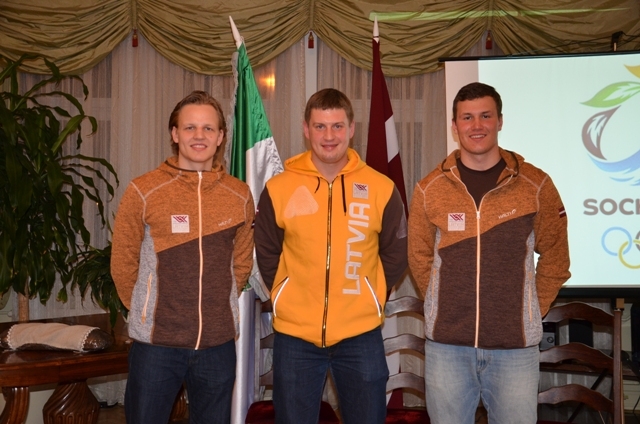 Vēlam veiksmi Mārupes Olimpiešiem XXII ziemas Olimpiskajās spēlēs!, 05.02.2014.