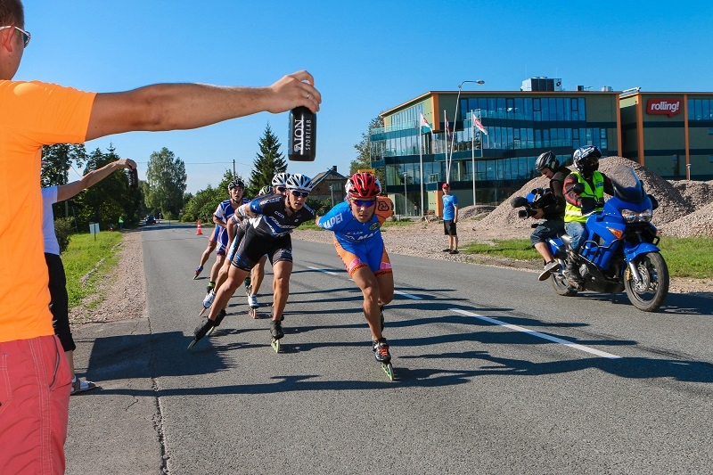 Skrituļošanas maratons Mārupē, 10.08.2014.