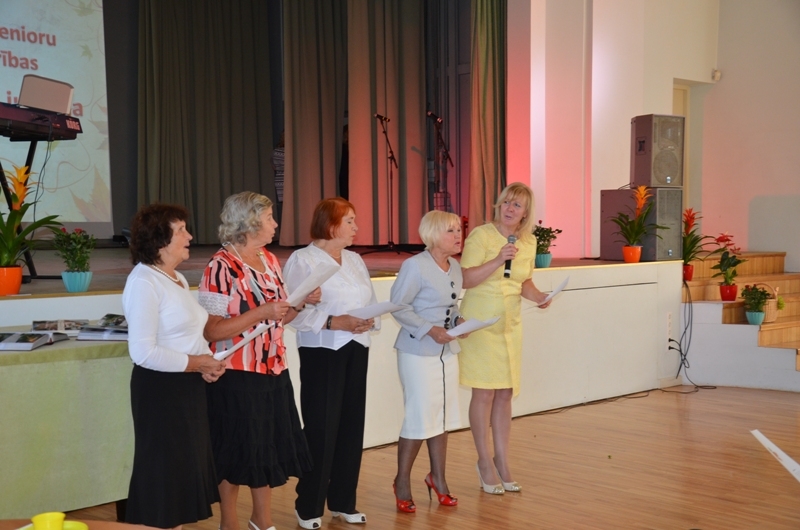 Mārupes senioru labdarības biedrības 10 gadu jubileja, 20.09.2014.