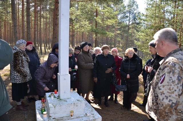 Totalitārā režīma upuru piemiņas diena Mārupē, 25.03.2015.