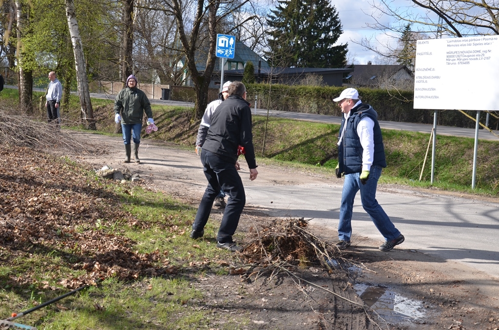 Lielā talka Mārupē, 23.04.2016.