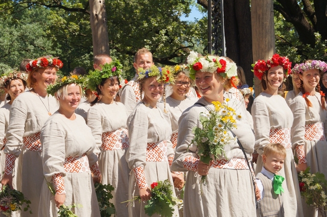 Mārupes novads Dziesmu un deju svētku gājienā, 07.07.2013.