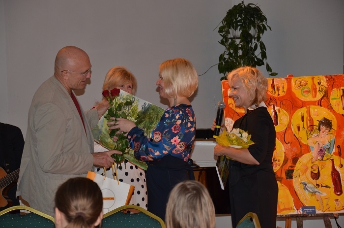 Mākslas izstādes “Tēriņu ielas mistērijas” atklāšana,12.04.2013.