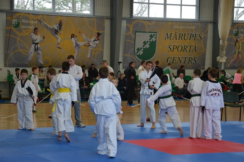 Starptautiskās taekvondo sacensības Mārupē, 25.04.2015.