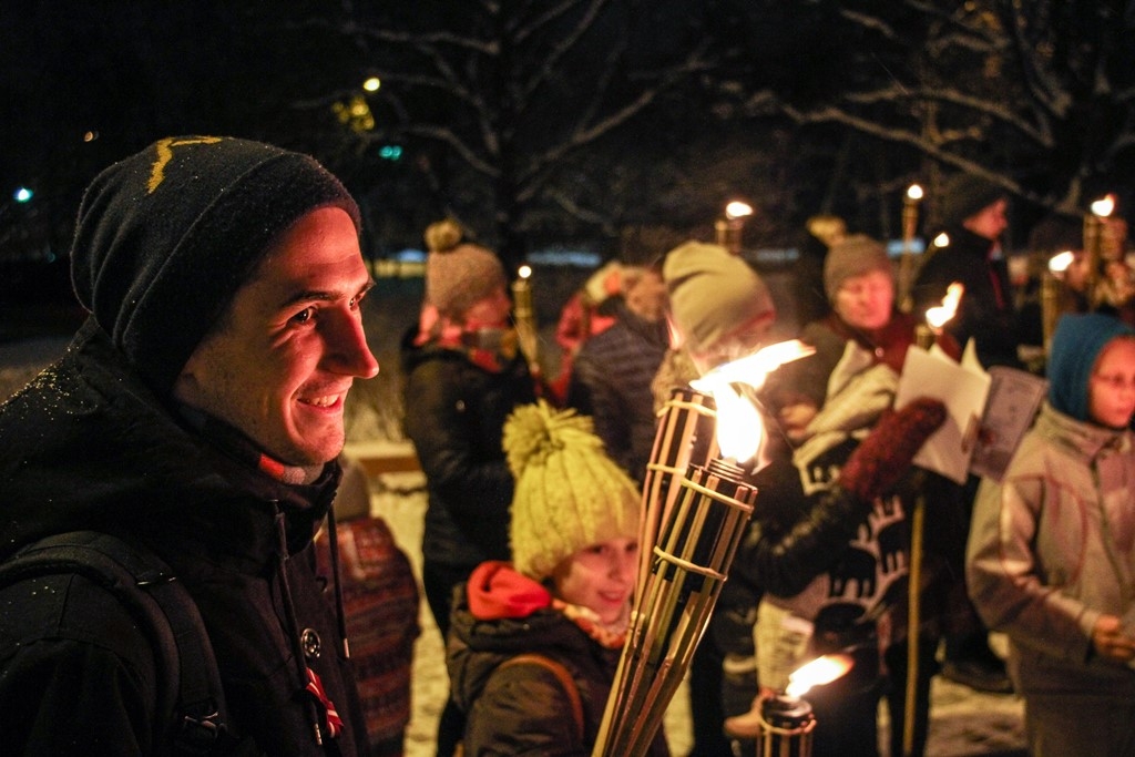 Mārupes novadā atzīmē Lāčplēša dienu, 11.11.2016.