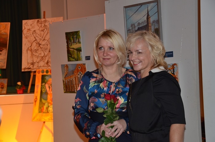 Mākslas izstādes “Tēriņu ielas mistērijas” atklāšana,12.04.2013.