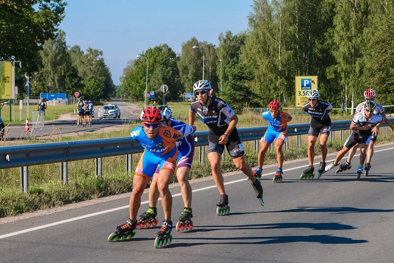 Skrituļošanas maratons Mārupē, 10.08.2014.