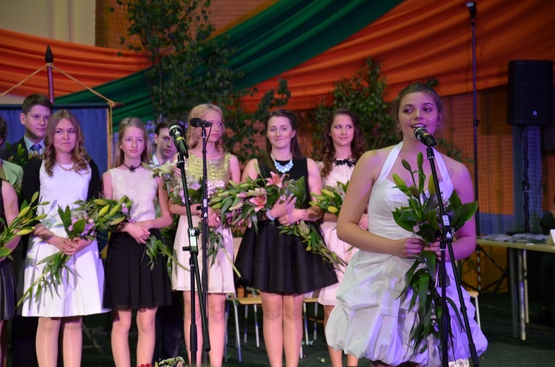 Absolventi Mārupes vidusskolā, 12.06.2015.