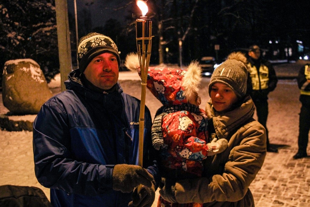 Mārupes novadā atzīmē Lāčplēša dienu, 11.11.2016.