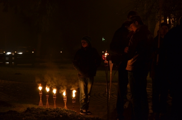 Lāčplēša dienas lāpu gājiens Mārupē, 11.11.2013.
