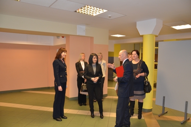 Kirgizstānas izglītības un zinātnes ministres vizīte Mārupē, 08.01.2015.