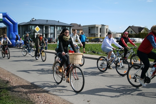 Tautas velobrauciens “Zaļi dzīvot Mārupē!”, 04.05.2015.