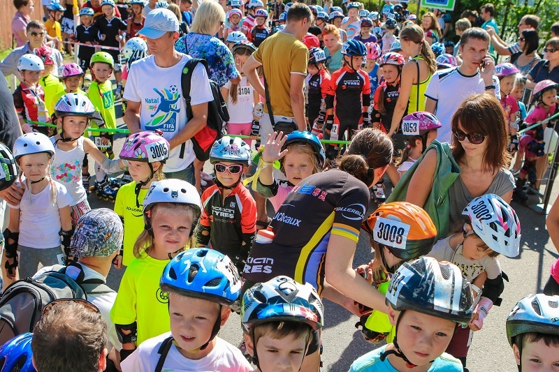 Skrituļošanas maratons Mārupē, 10.08.2014.