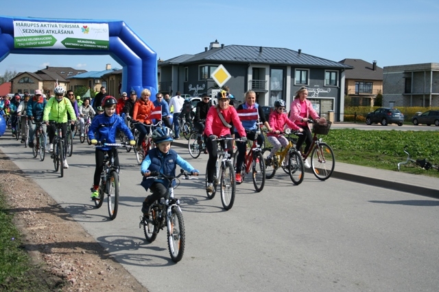 Tautas velobrauciens “Zaļi dzīvot Mārupē!”, 04.05.2015.