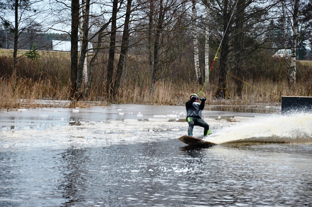 Mini skeitošanas rampas atklāšana Mārupes Veikparkā, 10.12.2016.
