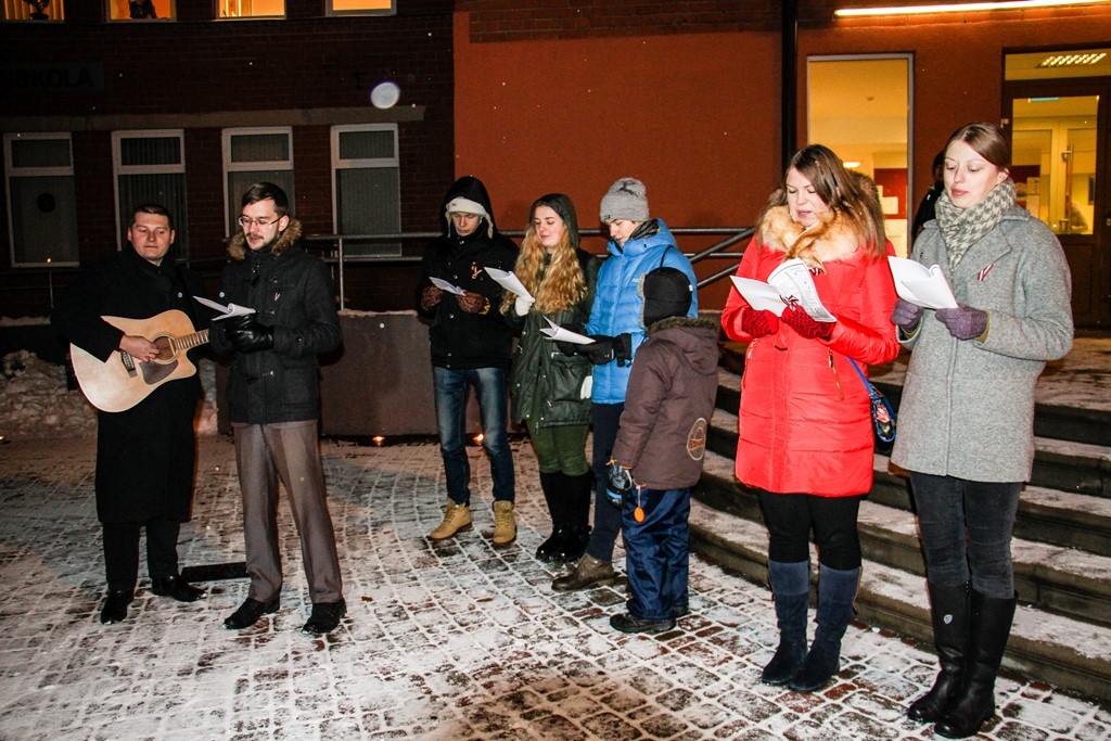 Mārupes novadā atzīmē Lāčplēša dienu, 11.11.2016.