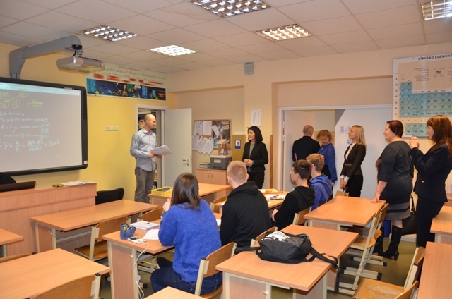 Kirgizstānas izglītības un zinātnes ministres vizīte Mārupē, 08.01.2015.