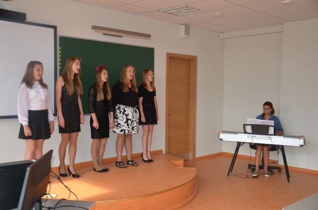 Mārupes pamatskolas jaunās piebūves atklāšana, 31.08.2015.