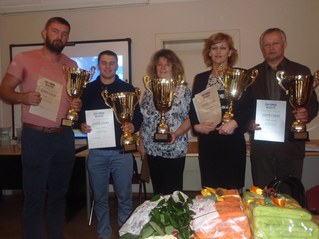 Pierīgas novadu 2015. gada sporta spēļu uzvarētāju sveikšana 04.12.2015.