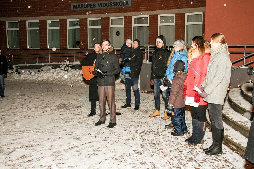Mārupes novadā atzīmē Lāčplēša dienu, 11.11.2016.