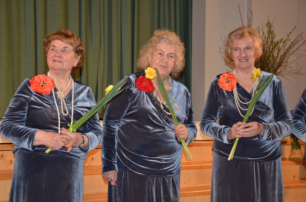 Senioru ansambļa “Pīlādzis” 10 gadu jubileja, 01.04.2017.