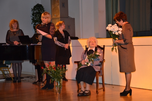 Mārupes senioru, kam 80, 85, 90 un vairāk sumināšana, 06.11.2013.