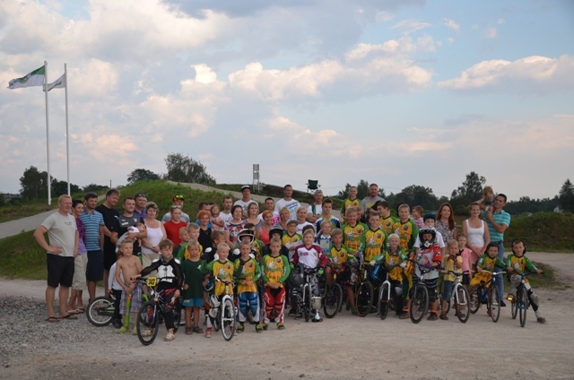 Mārupieši sveic BMX pasaules čempionu Emīlu Alleru, 28.07.2014.