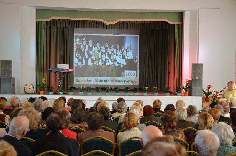 Mārupes senioru labdarības biedrības 10 gadu jubileja, 20.09.2014.